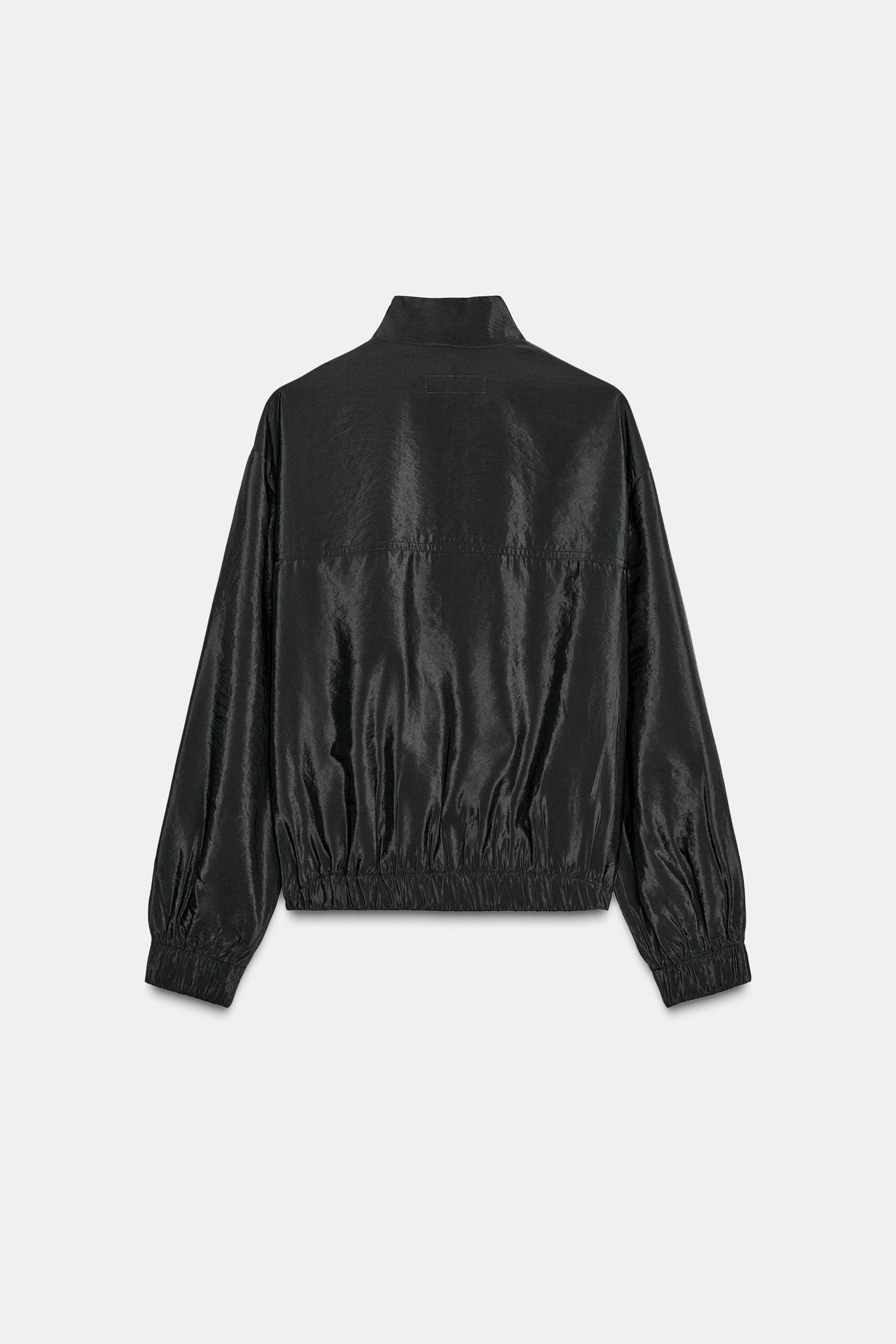 HIGH COLLAR BOMBER JACKET